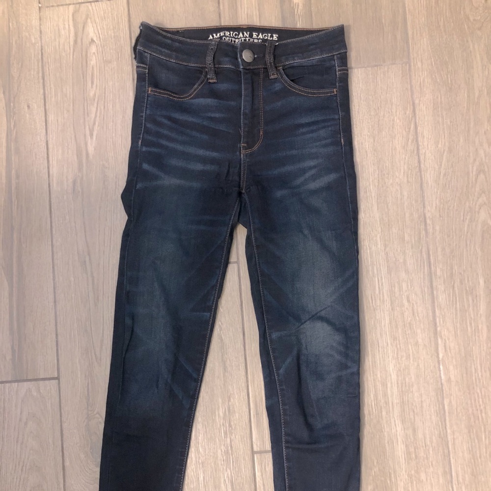Dark skinny jeans
